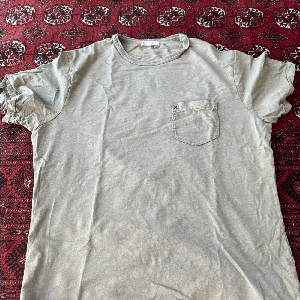 Alex Mill Green Short Sleeve Tee - Picture 1 of 5
